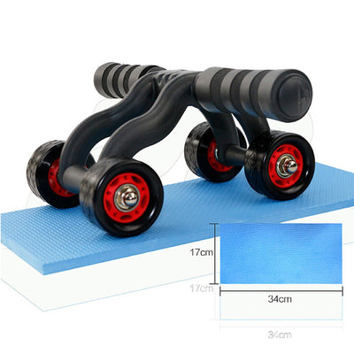 4 Wheels Power Abdominal Roller